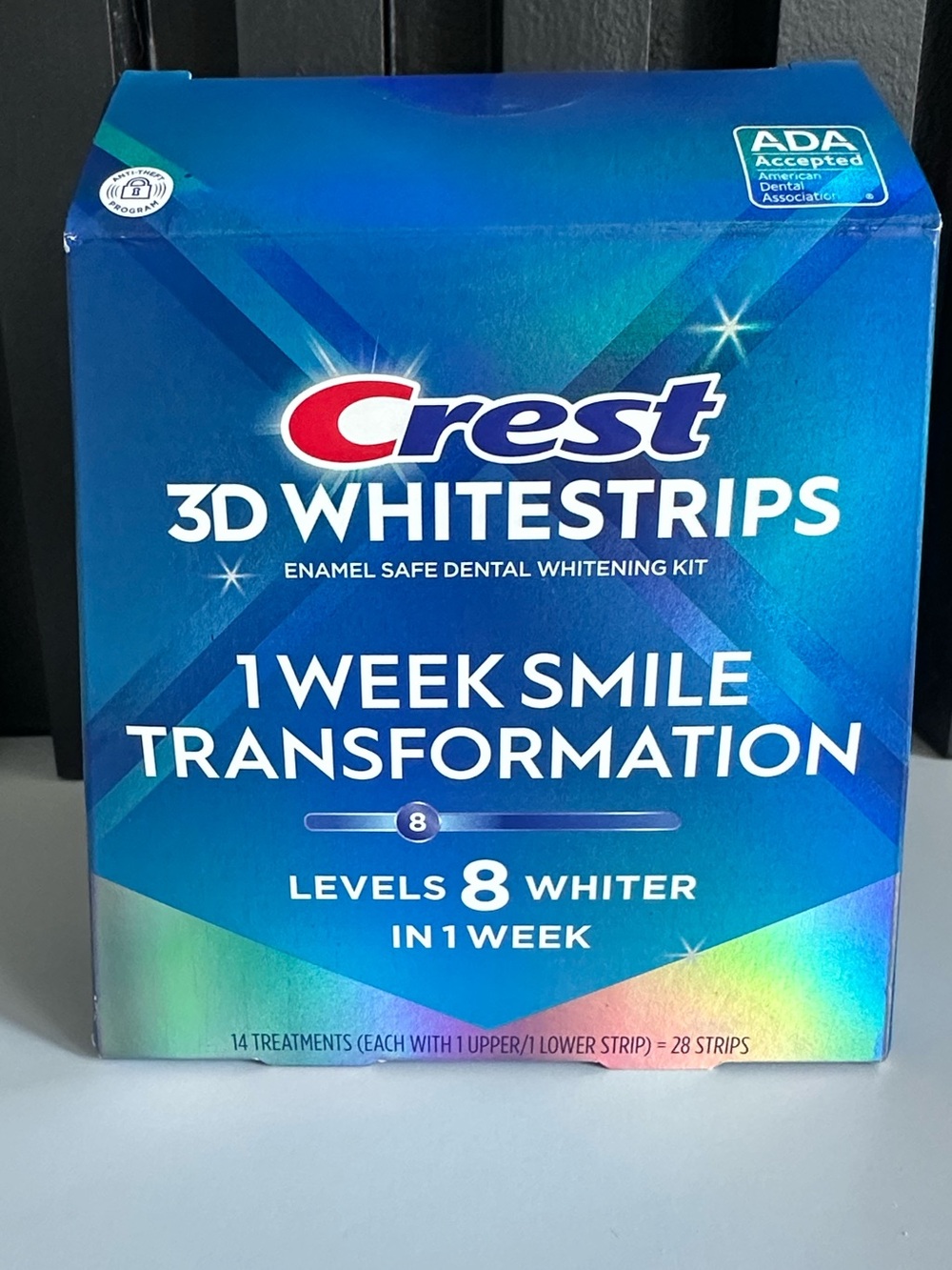 Crest 3D Whitestrips 1 Week Smile Transformation – 14 Treatments ✨